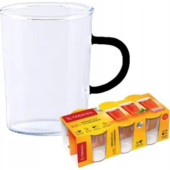 Sklenice Sklenice na kávu a čaj Termisil 220 ml 6 ks