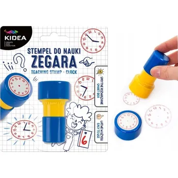 Hodiny Razítko - hodiny, učení hodin, určování času Kidea