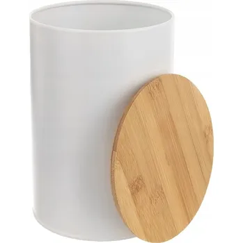 Dóza na potraviny Kovová nádoba Orion Whiteline 127540 1300 ml bílá