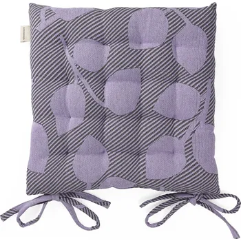 Podsedák Rosendahl, Polstr na židli Outdoor Natura 40 x 40 cm fialovo-zelený - Formadore