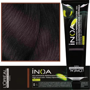 Barva na vlasy L'Oréal Paris INOA barva na vlasy Hnědá 60 ml