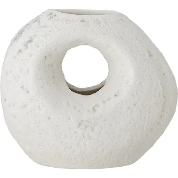 Bytová dekorace Bloomingville, Dekorační váza Caia 11 cm bílá - Formadore