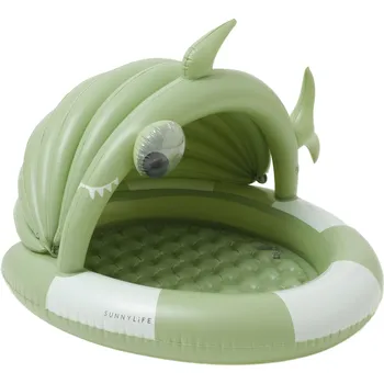 Dětský bazének Sunnylife, Nafukovací bazének pro miminka Buddy Shark Tribe - Formadore