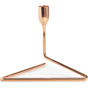 Svícen Born in Sweden, Svícen na klasickou svíčku Puzzle 14 cm měděný - Formadore