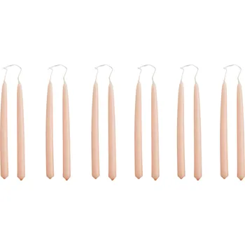 Hay, Svíčky Mini Conical světle růžové 12 ks - Formadore