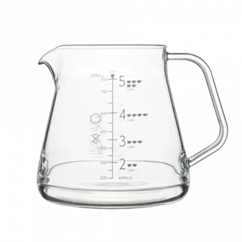 Příprava kávy Cafec Tritan Coffee server - 750 ml