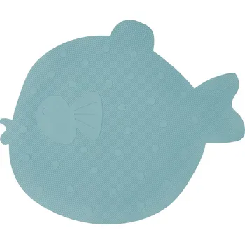 Bytový textil OYOY, Koupelnová předložka Little Finn, modrá - Formadore