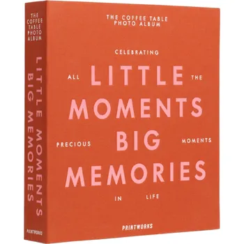 Fotoalbum Printworks, Fotoalbum Printworks Little Moments Big Memories 27 cm oranžové - Formadore