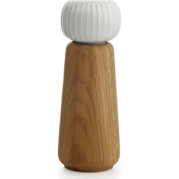 Mlýnek na koření Kähler, Mlýnek na pepř nebo sůl Hammershøi 18,5 cm bílý - Formadore