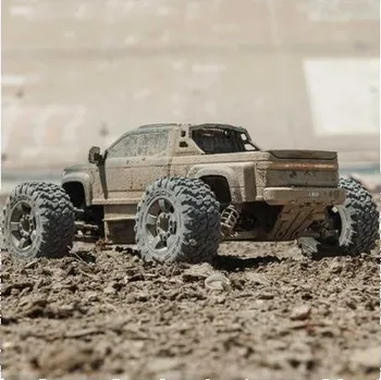 RC model auta Arrma Big Rock 223S BLX 1:10 4WD RTR DSC modrá