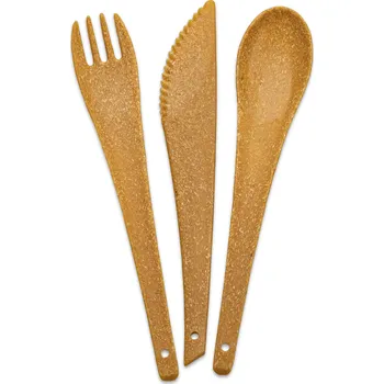 Příbor Koziol, Příbory Rio Organic Nature v barvě dřeva 3 díly - Formadore