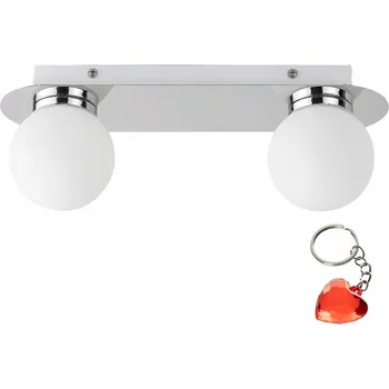 Nástěnný reflektor kulatý Rabalux bílý