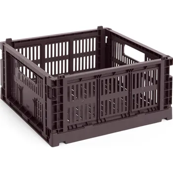 Úložný box Hay, Přepravka Hay Colour Crate Square M, bordó - Formadore