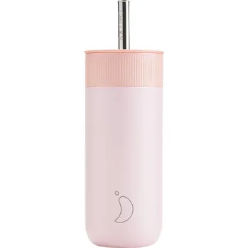 Chilly's Bottles, Termohrnek Series 2 s brčkem, 500 ml, růžový - Formadore