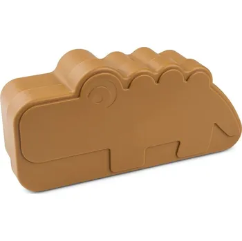 Svačinový box Done by deer, Dětský obědový box Kiddish Croco hořčičně žlutý - Formadore
