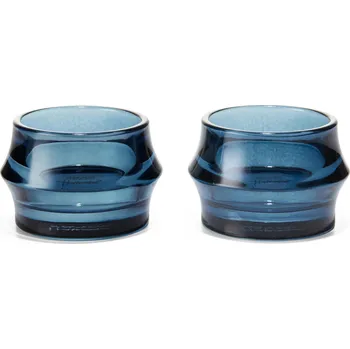 Svícen Holmegaard, Stojany na čajové svíčky ARC nebesky modří 2 ks - Formadore