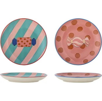 Talíř Bloomingville, Dezertní talíře Caramella, 16 cm, 2 ks - Formadore