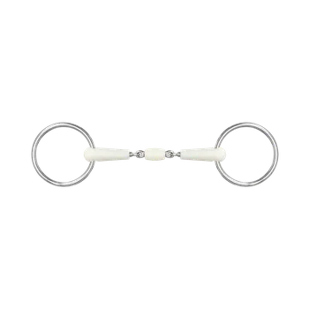 Udidlo pro koně Stihlo HAPPY MOUTH dvakrát lomené Velikost: 11,5 cm