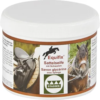 Mýdlo EQUIFIX SATTELSEIFE mýdlo na sedla 400 ml šetrné čisticí mýdlo na sedla s výživou