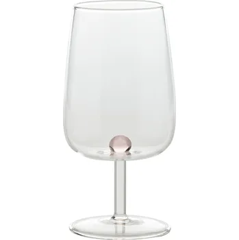 Sklenice Zafferano, Sklenice na víno Bilia 380 ml růžová - Formadore