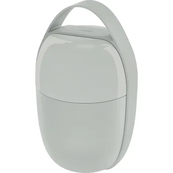 Úložný box A di Alessi, Obědová krabička Food à porter 2 přihrádky šedá - Formadore