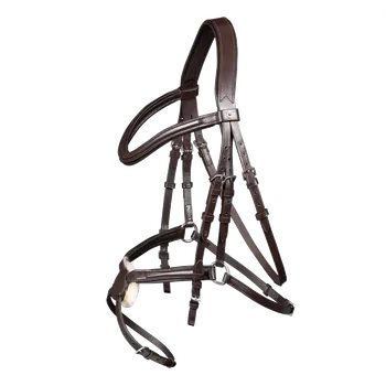 Vybavení pro koně Uzdečka X-Line Standart Waldhausen Barva: hnědá, Velikost: WB