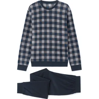 Pánské pyžamo Celio Mipycomfy Celio modrá | šedá 3506244