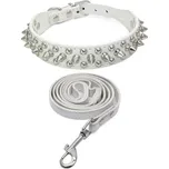 Yiwong vodítko s hroty a kožený obojek