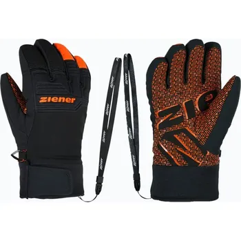 Rukavice ZIENER LANUS-Z AS® PR glove junior unisex bright orange - 6