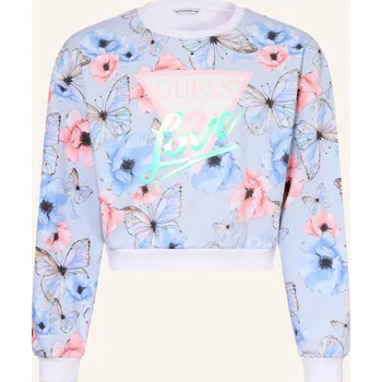 Dámská mikina Guess Dívčí Mikina, tmavě modrá / světle červená / černá, 176