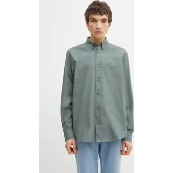 Pánská košile Bavlněná košile Carhartt WIP LS Bolton Shirt, XL, zelená, 97X