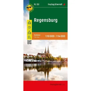 Regensburg 1:14 000 / plán města