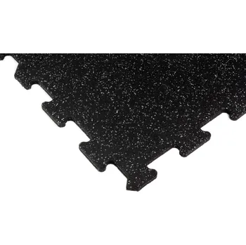 Puzzle Mosolut Fitness Puzzle Standard 102,5 × 102,5 cm, černá s 10 % šedého EPDM 2