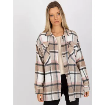 Dámská košile Košile DN KS 3841.02 černá a béžová jedna velikost