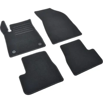 autokoberec Autokoberce textilní přesné černé / černé obšití - Citroën C3 III (Typ SX/SY) (2024-) 5-sedadel