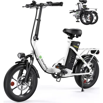 ISINWHEEL Elektrokolo Isinwheel U4, 250W 36V 10,4Ah baterie 16" BÍLÁ 2025