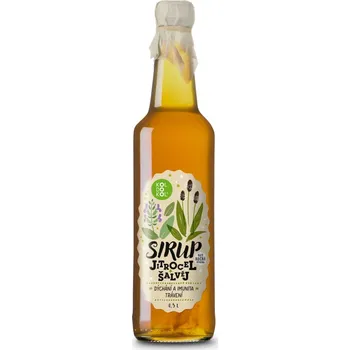 Sirup Koldokol sirup jitrocel a šalvěj 0,5 l