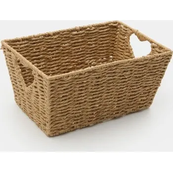 Úložný box Sinsay - Pletený úložný koš - béžová - 227IA-08X - 227IA-08X-ONE