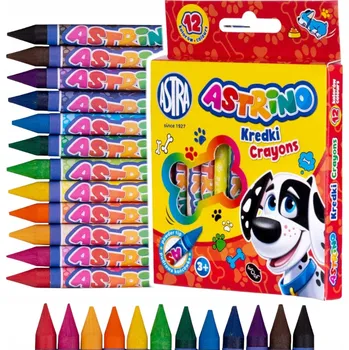 Pastelka Grafitové Pastelky ASTRA 12 barev Astrino