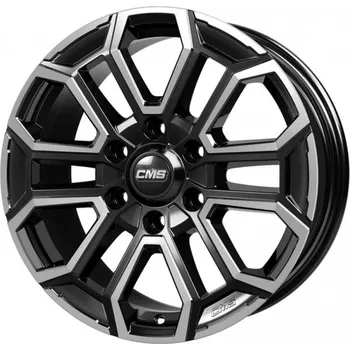 Alu kolo CMS Alu Kola CMS C35 8x18 6x114.3 ET45 Diamond Black Gloss 66.1
