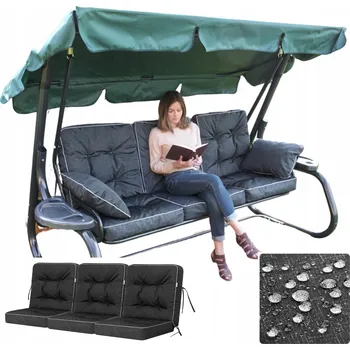 Polštář Polštář Hobbygarden 110 x 150 x 10 černý