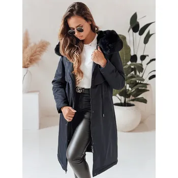 Dámská bunda Dámská zimní bunda LUSTER TY3954 Barva: Tmavě Modrá, Velikost: S