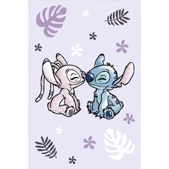 Dětská deka FLEECOVÁ DEKA LILO A Stitch 100x150 DĚTSKÁ DO ŠKOLKY