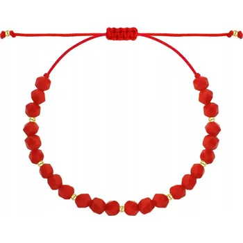 Náramek ŠŇŮRKOVÝ NÁRAMEK S JADEITEM A ZLATÝMI KULIČKAMI RYZOST 585