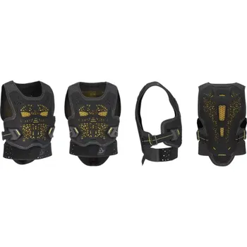 Auto-moto Hrudní/zádový chránič ACERBIS ARMOUR DNA 2.0 barva černá/žlutá (vhodné pro Cross – Enduro – MTB)