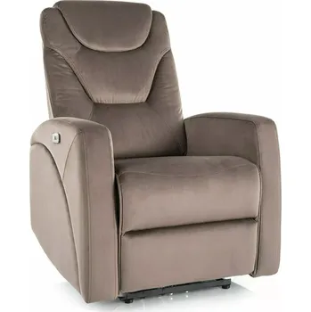 Křeslo Elektrické polohovací křeslo KRONOS Velvet cappuccino