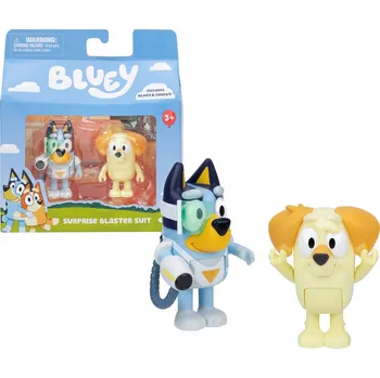 Figurka TM TOYS BLUEY SADA 2 FIGUREK BLUEY A CHUCKY 17652