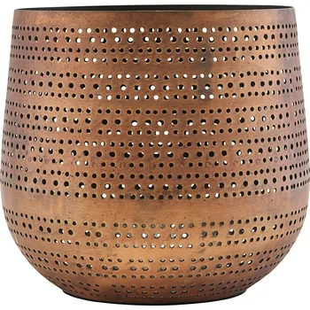 Svícen House Doctor, Stojan na čajovou svíčku Perfo 16,5 cm zlatý - Formadore