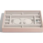 Stackers, Kazeta na přívěsky Stackers s přihrádkami světle růžová - Formadore