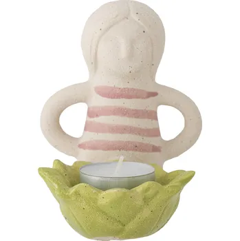 Svícen Bloomingville, Stojan na čajovou svíčku Clarabel zelený - Formadore